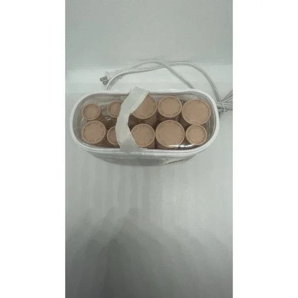 Conair Waves and Volume 10 Assorted Sizes Hot Rollers Includes Bag - Picture 5 of 7